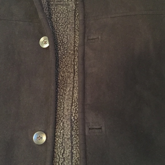 Firethorn Silver Men’s Suede Dress Coat - Picture 2 of 13